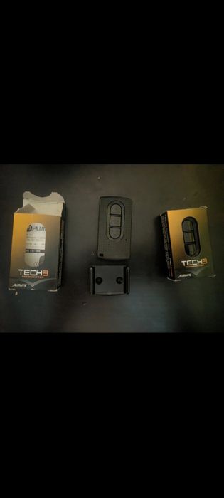 2 Comandos emissor allmatic tech 3 433mhz 3 canais novos