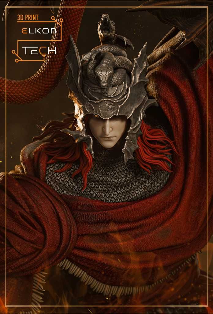 Messmer the Impaler z Elden Ring - Figurka Kolekcjonerska