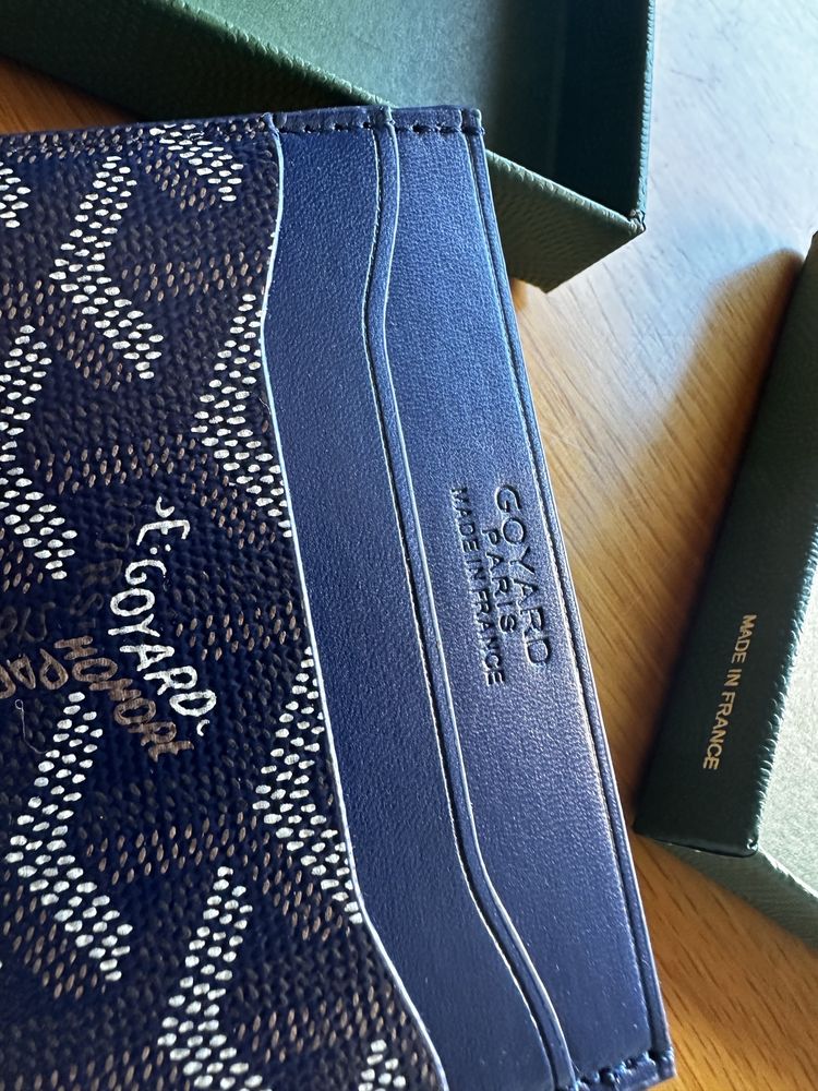 Porta-cartões Goyard (novo, com caixa)