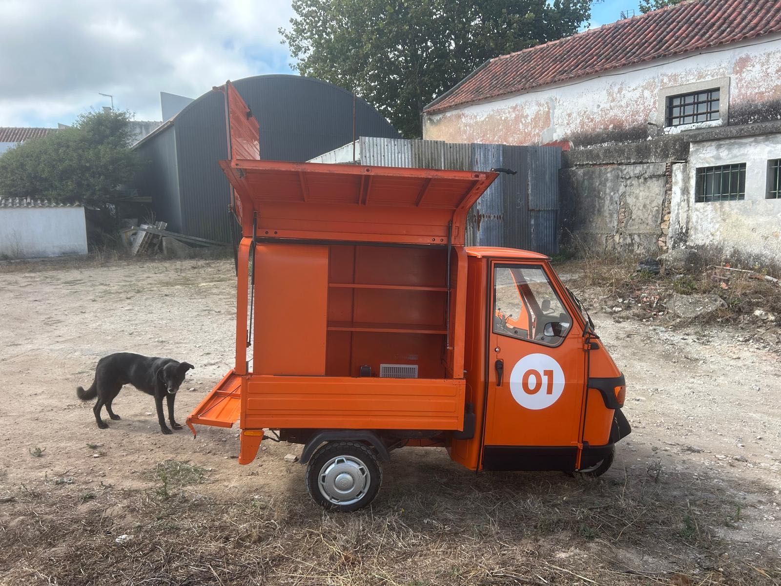Mota piaggio ape 50