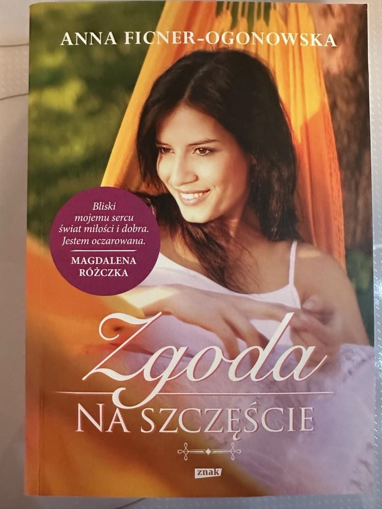 Zgoda na szczęście Anna Ficner-Ogonowska