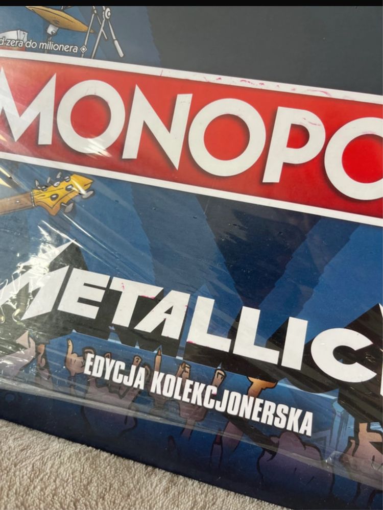 Gra monopoly Metallica edycja kolekcjonerska