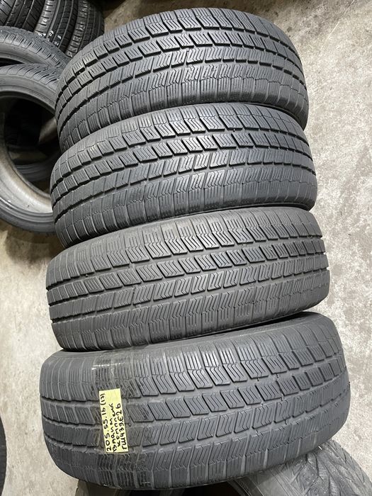 ГШ439 зимові шини 205/55 r16 barum комплект резина р16