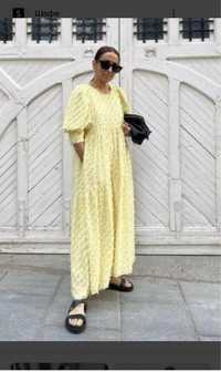 Жовте плаття Zara