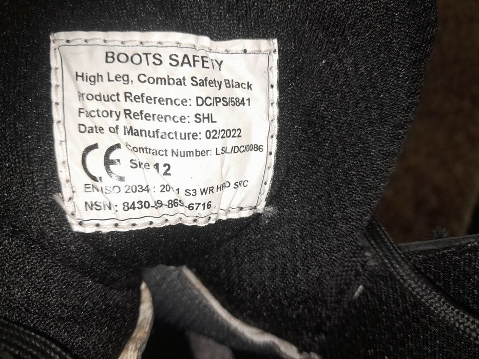 Берци , черевики спецвзуття Boots Safety 46 розмір.