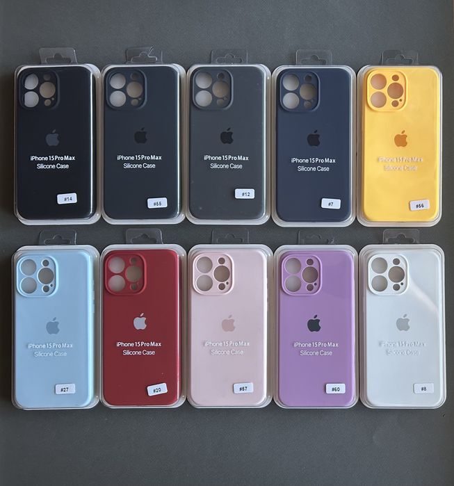 Чохол Silicone case Full Camera IPhone 15 pro max захист камери айфон