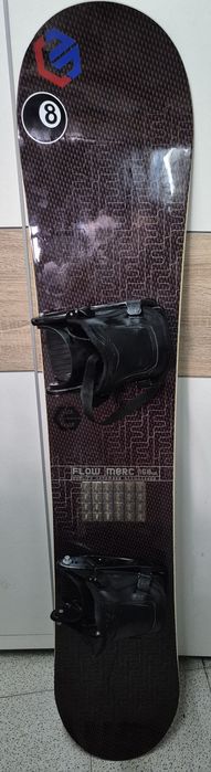 Snowboard Flow 158w + bindings Flow Mk3