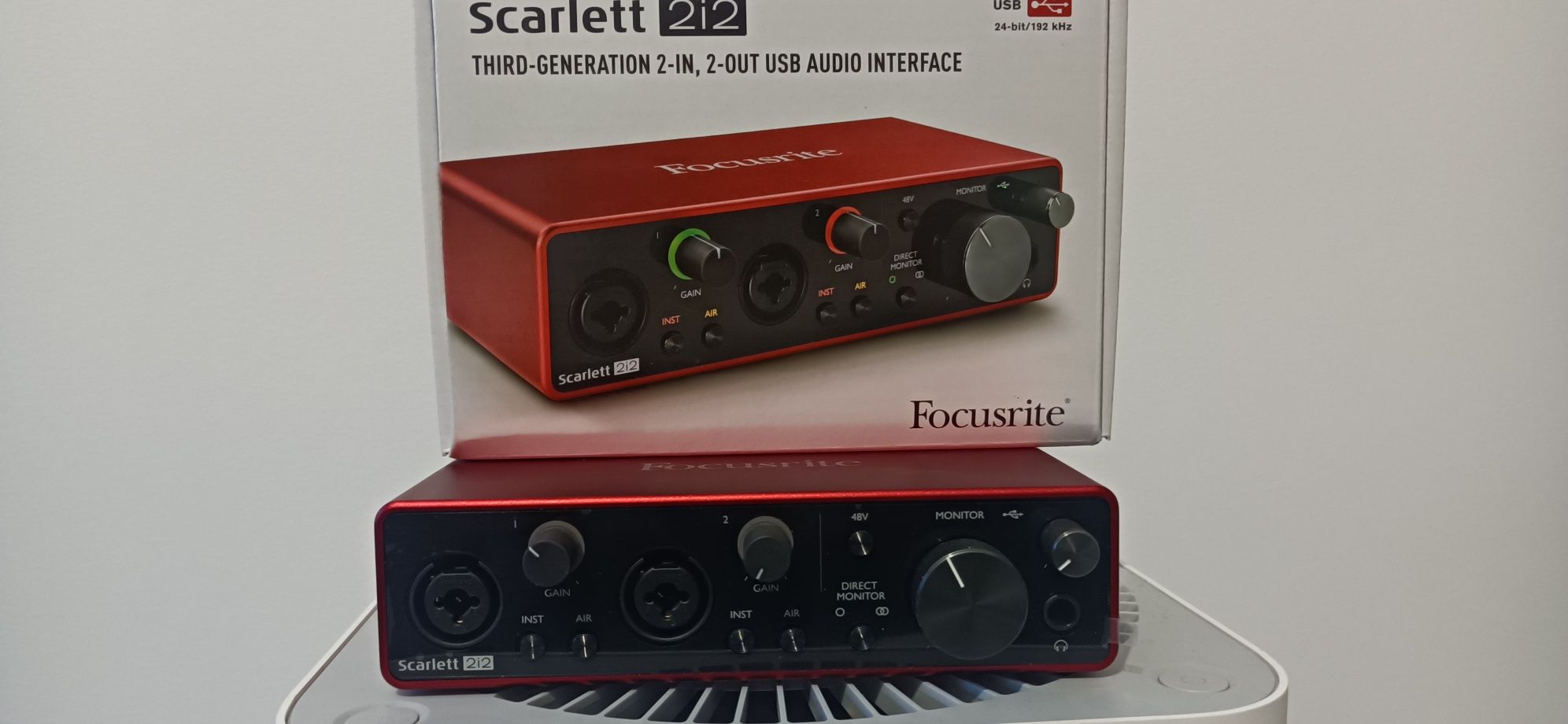 Fender Vox Focusrite AKG