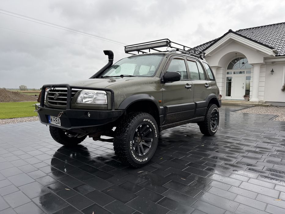 Suzuki Grand Vitara lift 2.0 off road dla mysliwego hak