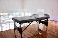 Spszedam stół składany do masażu drewno Master Massage