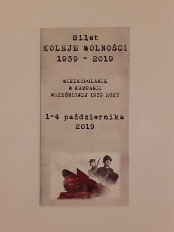 Bilet - Koleje Wolności