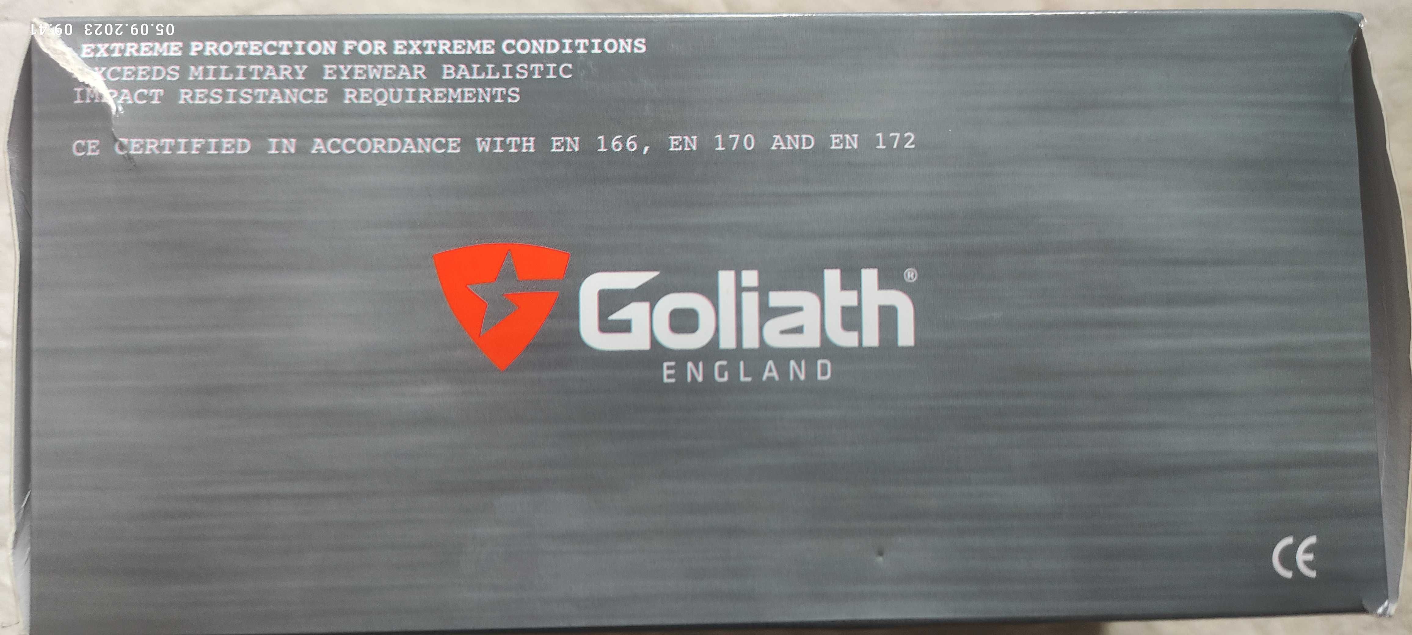 Тактическая баллистическая маска очки Goliath Англия новые.