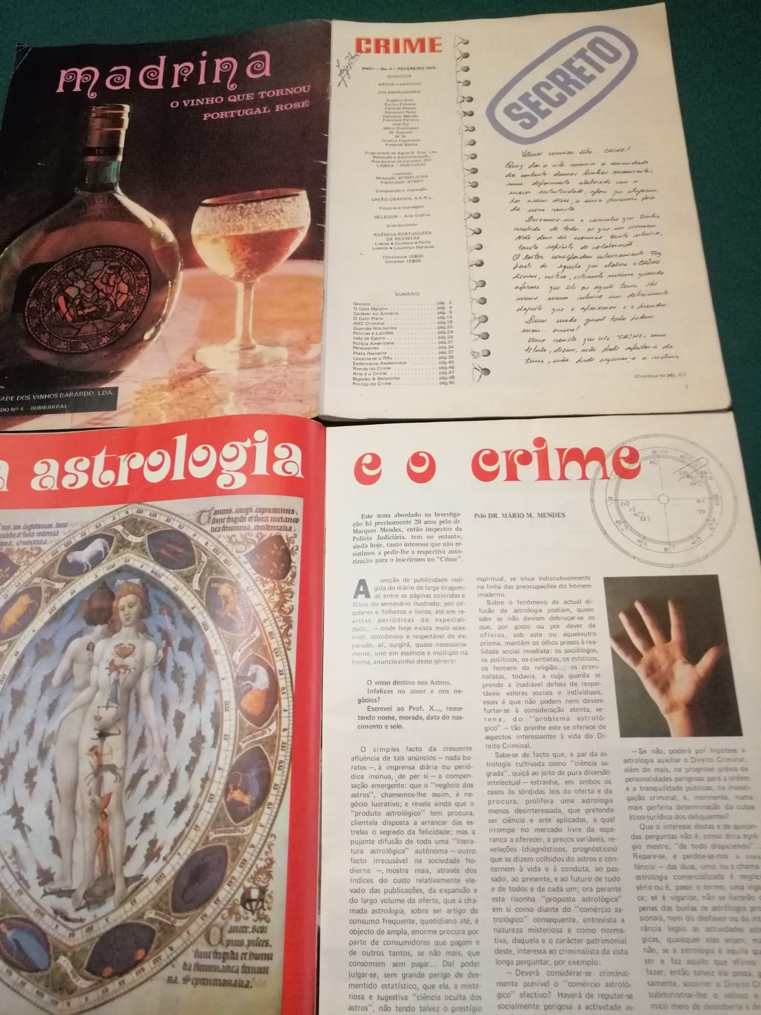 5 Revistas CRIME