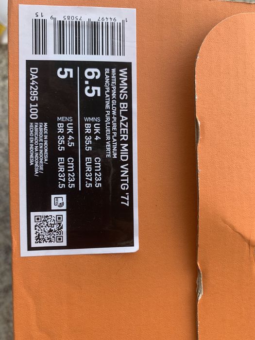 sapatilhas nike blazer mid ‘77 vintage