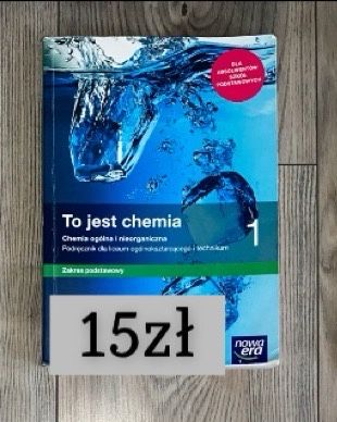 Podręcznik chemia 1 klasa liceum/technikum