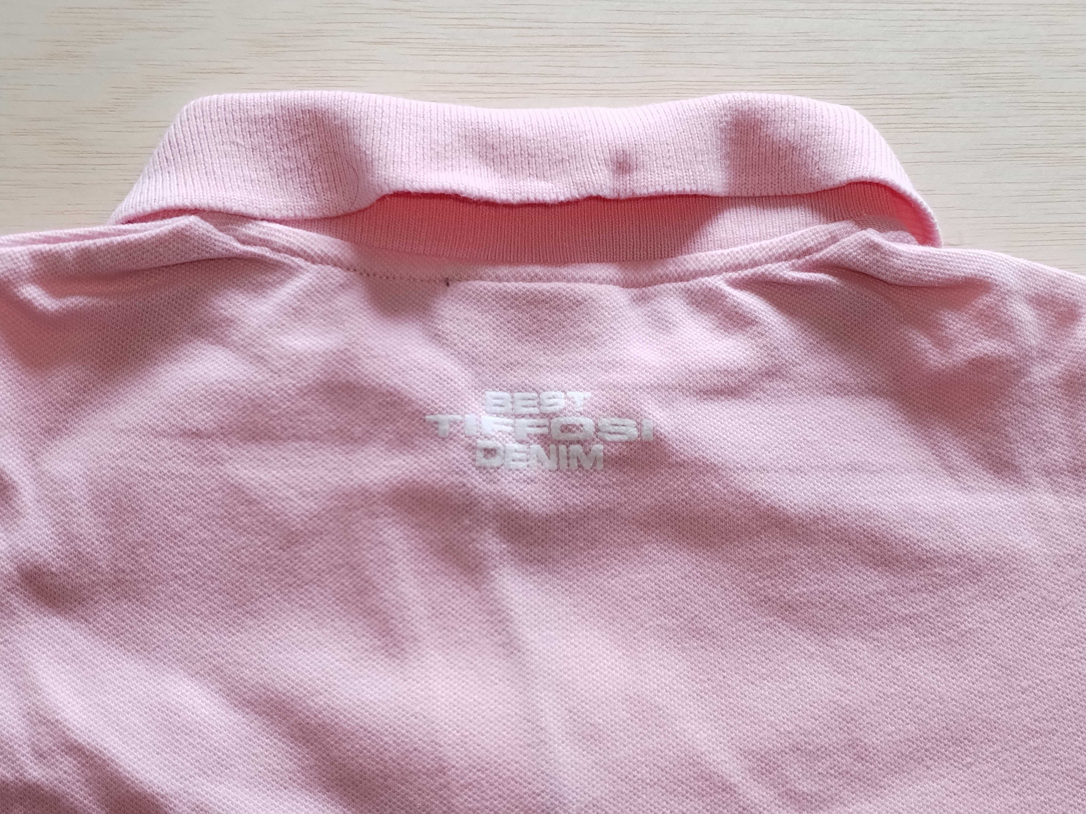 Polo cor de rosa menina Tiffosi Kids 8 anos