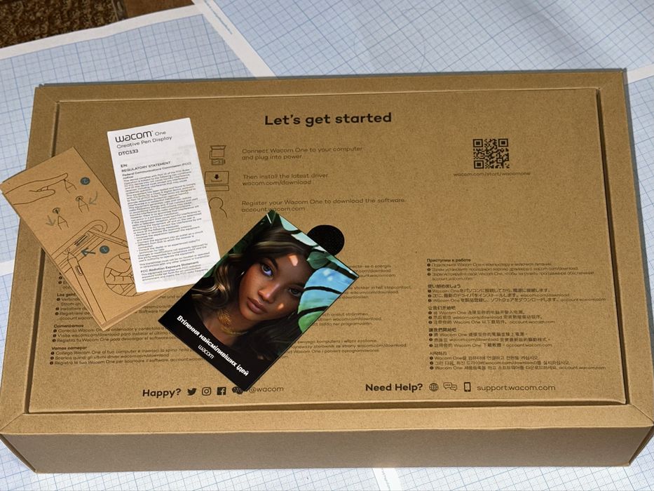 Графический планшет Wacom One 13,3