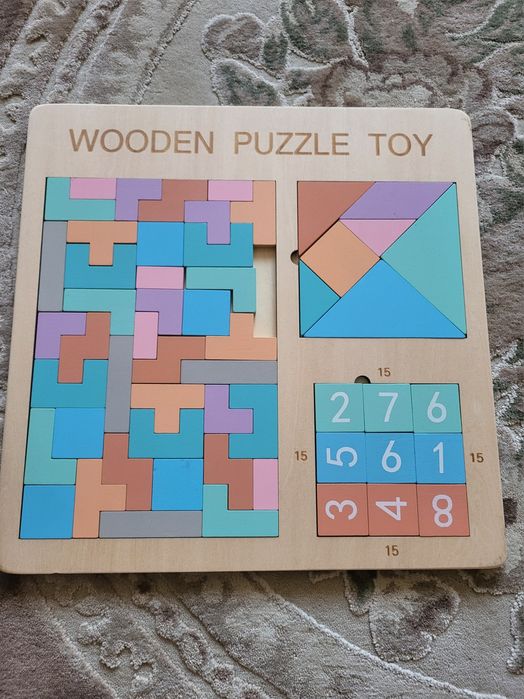 Тетрис, деревянный сортер, деревянные пазлы, puzzle toy