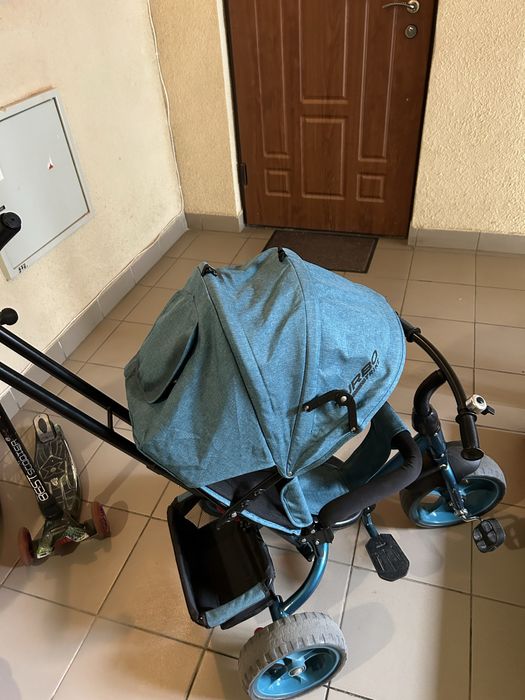 Дитячий велосипед з батьківською ручкою