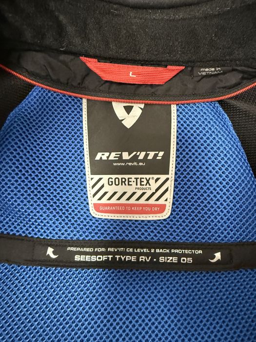 komplet Rev'it Defender Pro GTX Goretex, kurtka i spodnie, L