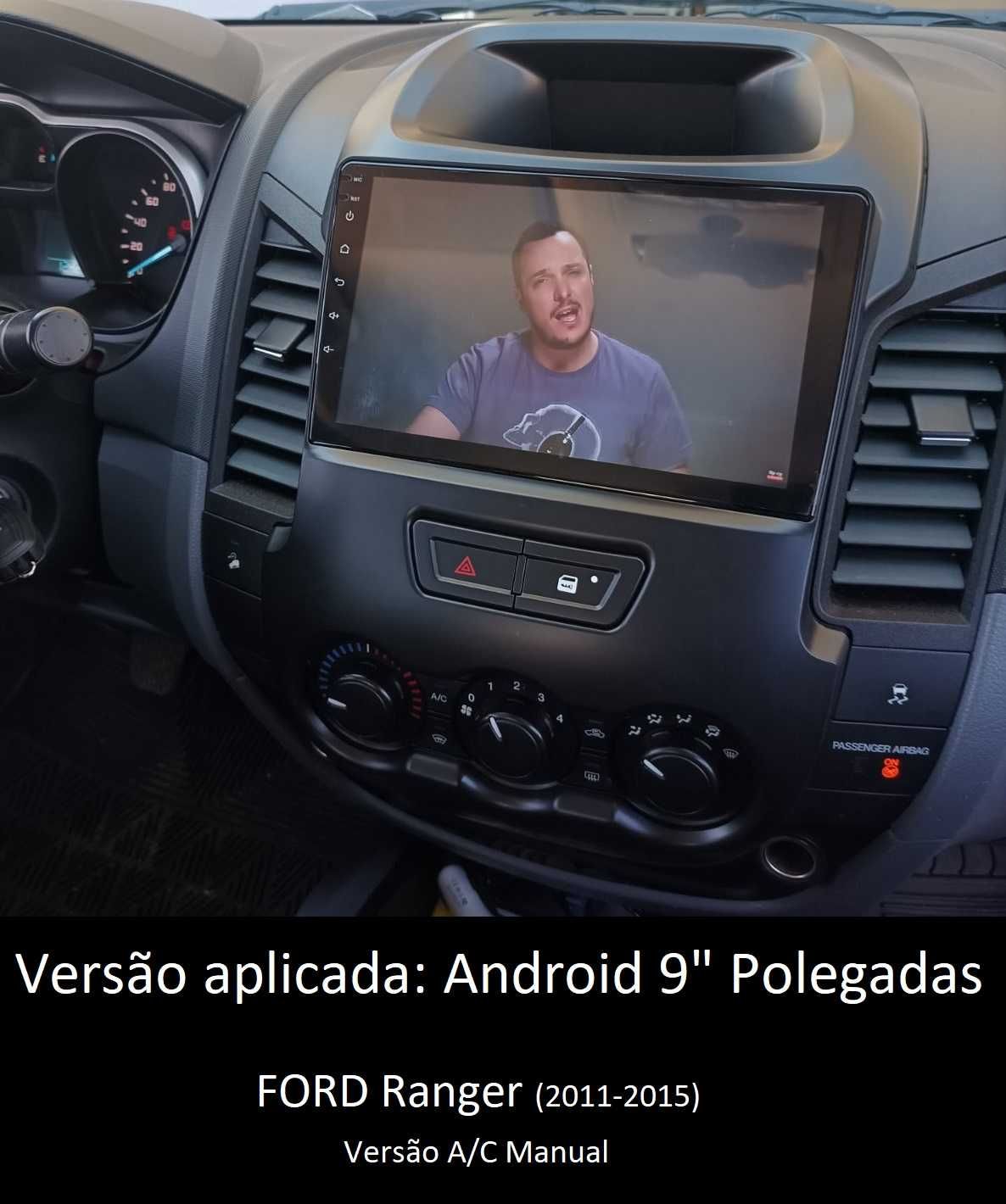 (NOVO) Rádio 2DIN • Mazda BT-50 • FORD Ranger • Android GPS [4+32GB]