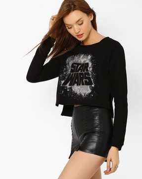 Світшот, укорочена толстовка, пайта Star Wars, кроп топ