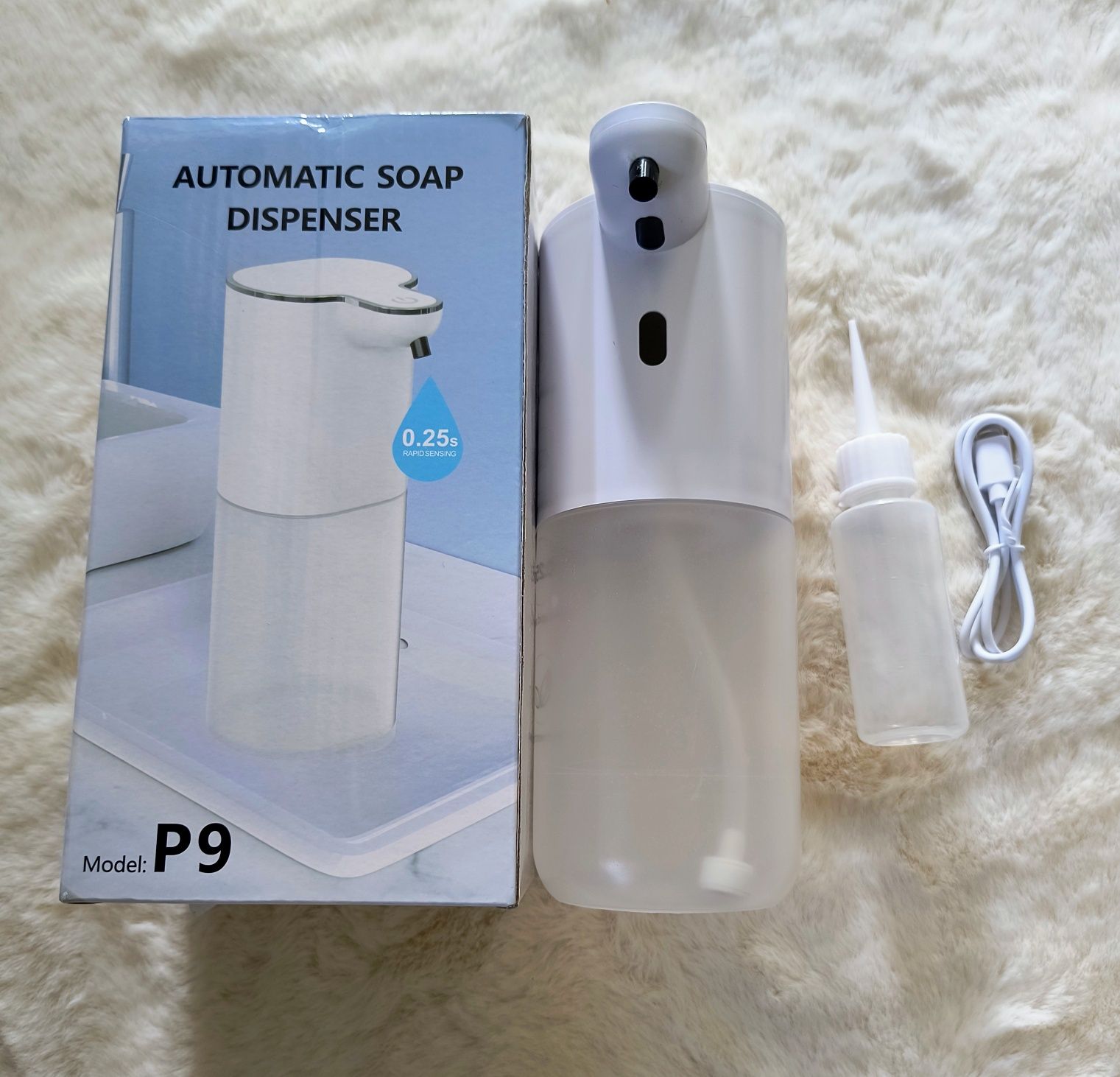 Bezdotykowy automatyczny dozownik do mydła USB