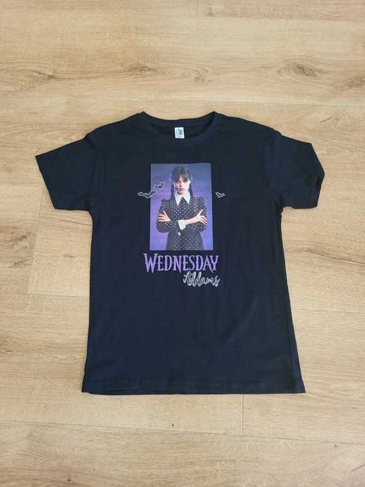Koszulka Tshirt Wednesday r. 12-14 lat nowa