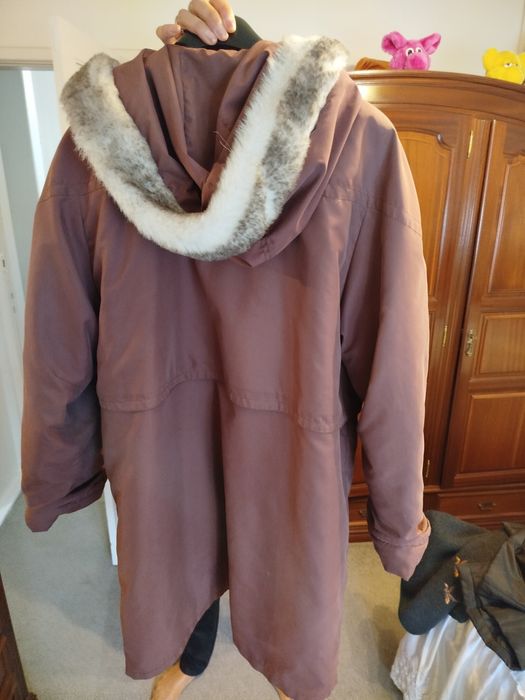 Parka de senhora com capuz