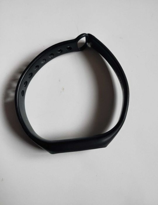 Чёрный фитнес браслет силиконовый ремешок Xiaomi Mi Band Black