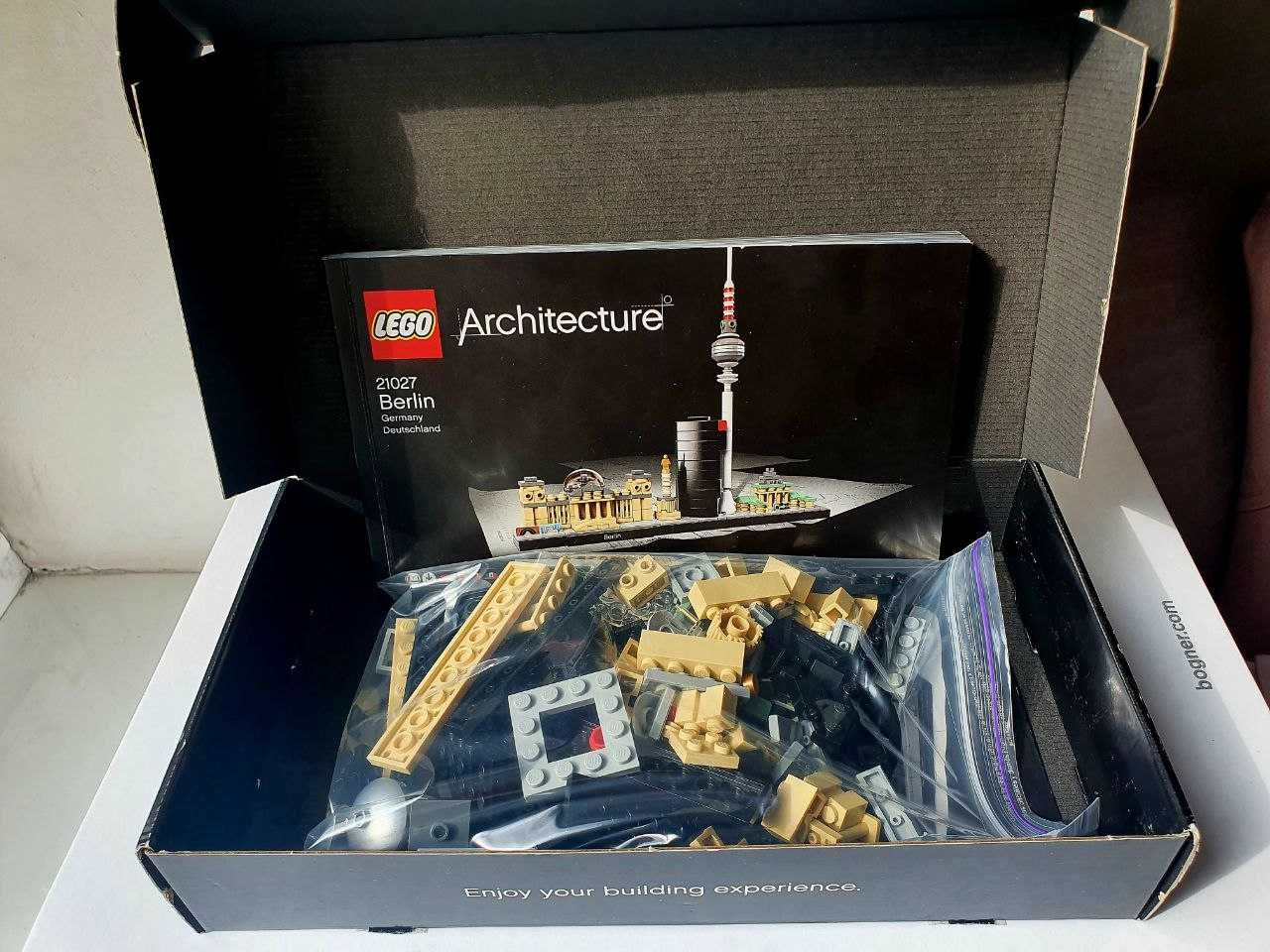 Lego Architecture Берлин (21027), б/в идеале, оригинал.
