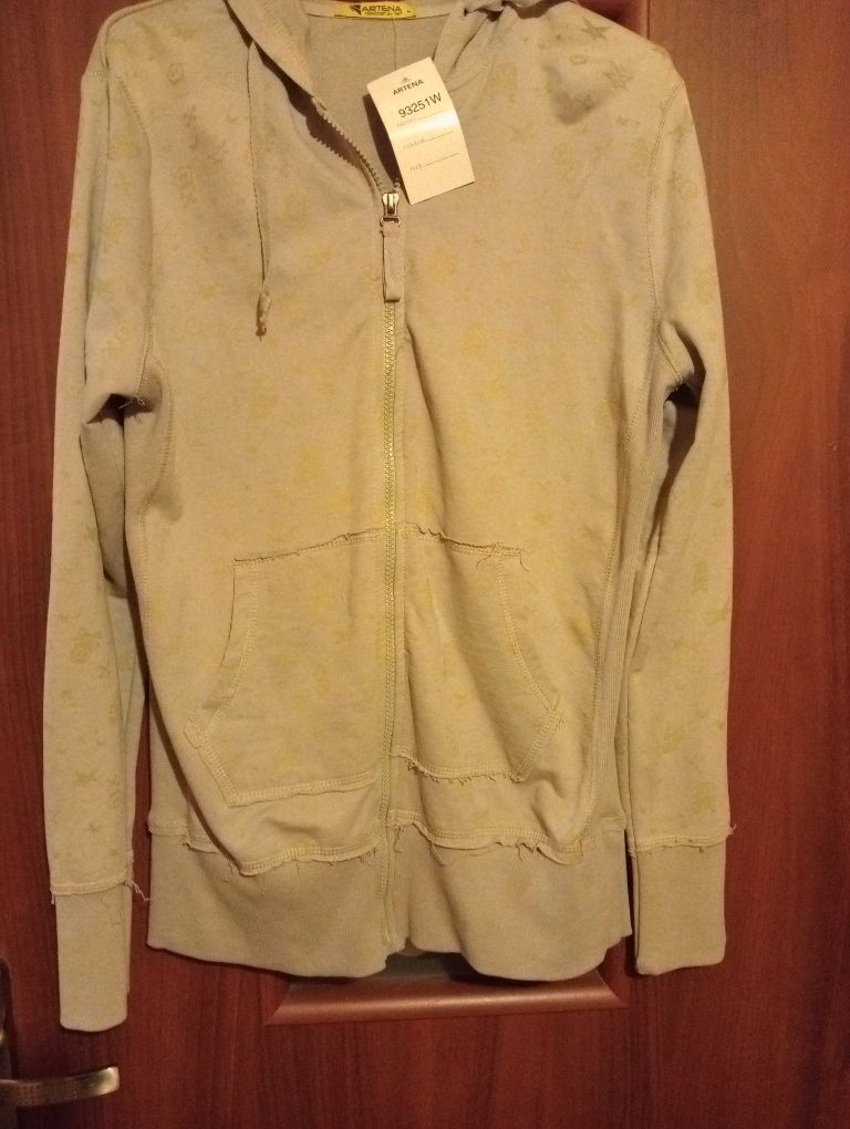 Nowa bluza rozsuwana na suwak