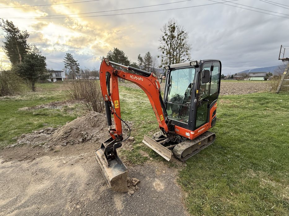 Koparka Kubota KX019-4, 1200 mth, cesja leasingu