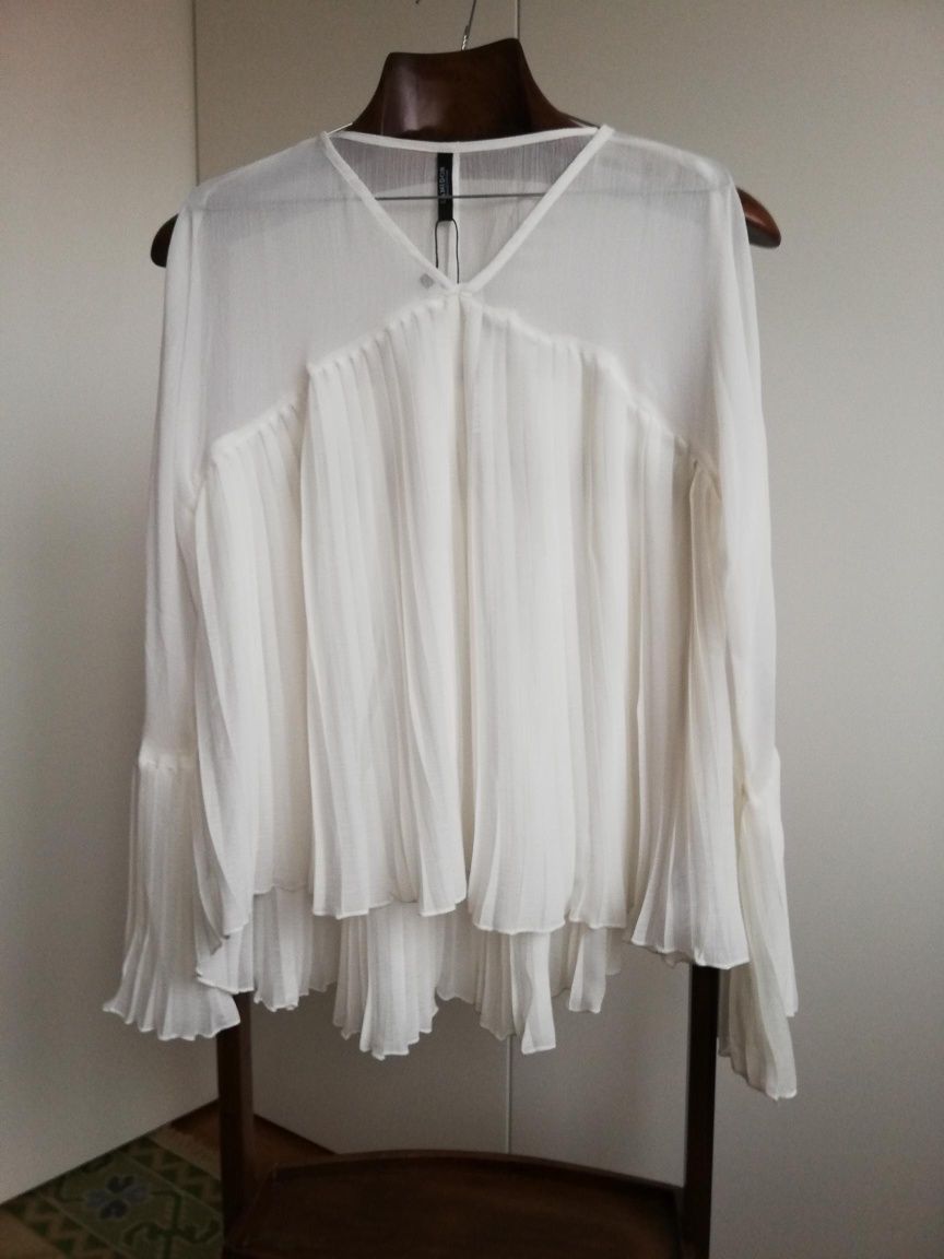Blusa  Lanidor plissada