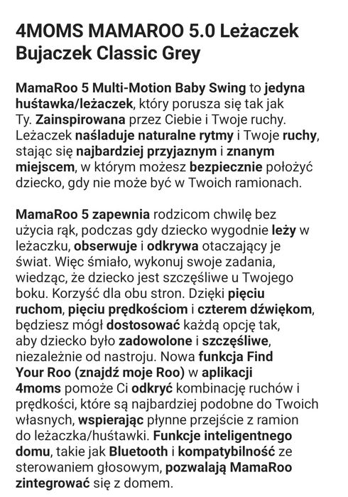 Bujaczek dla dziecka