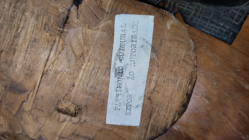 Conjunto Decoração Áfricana anos 50