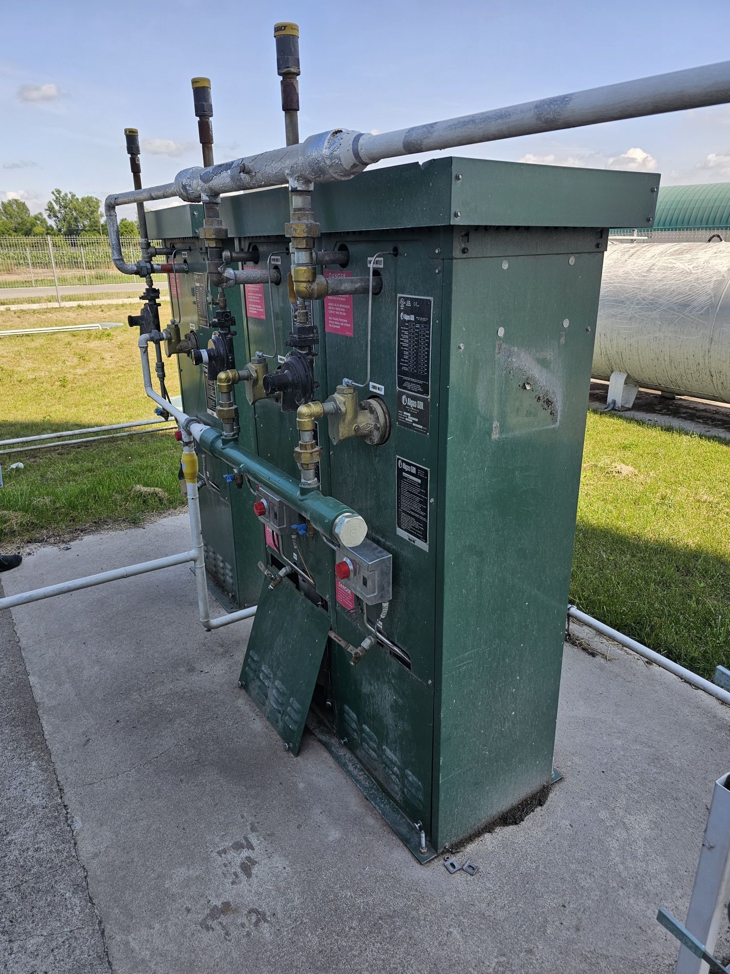 Parownik Gazowy Algas SDi 320H  640kg/h Suszarna Lakiernia itp.