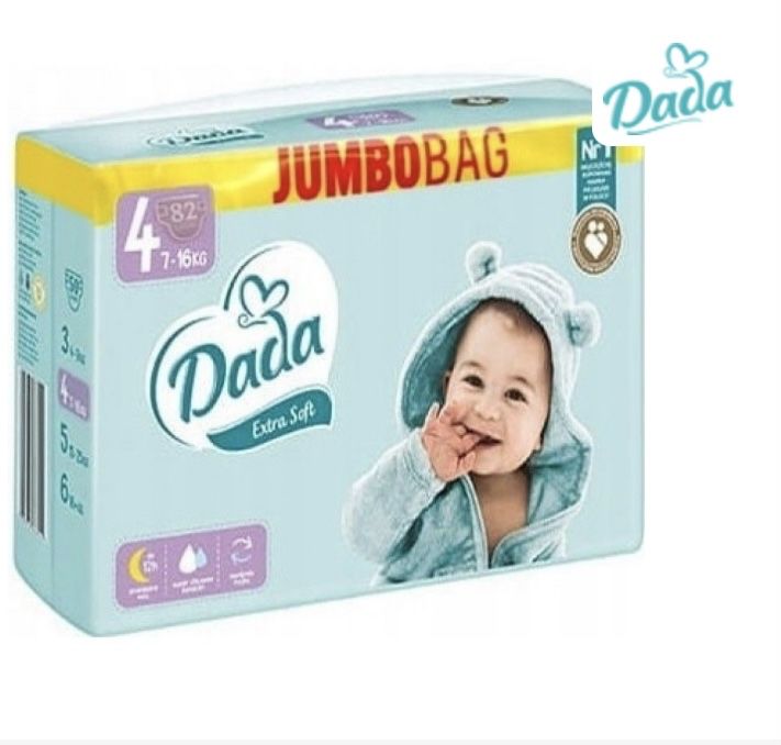 Підгузки Dada Soft Jumbo Bag 4,5,6