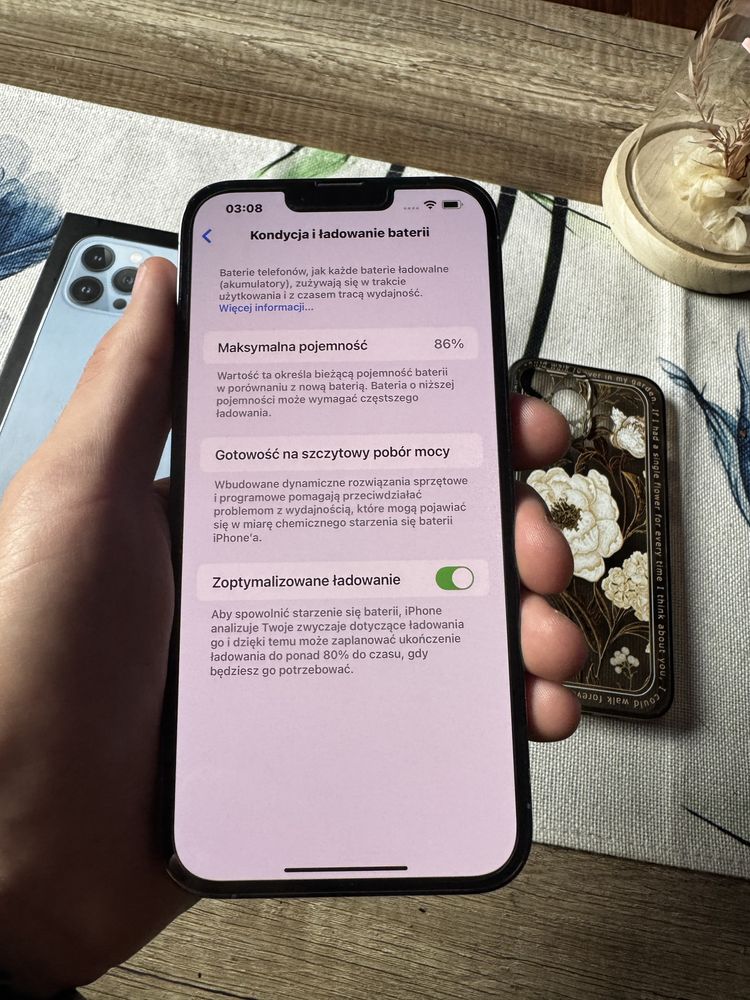 Iphone 13 PRO MAX 86%bat wzorowy stan! Idelany
