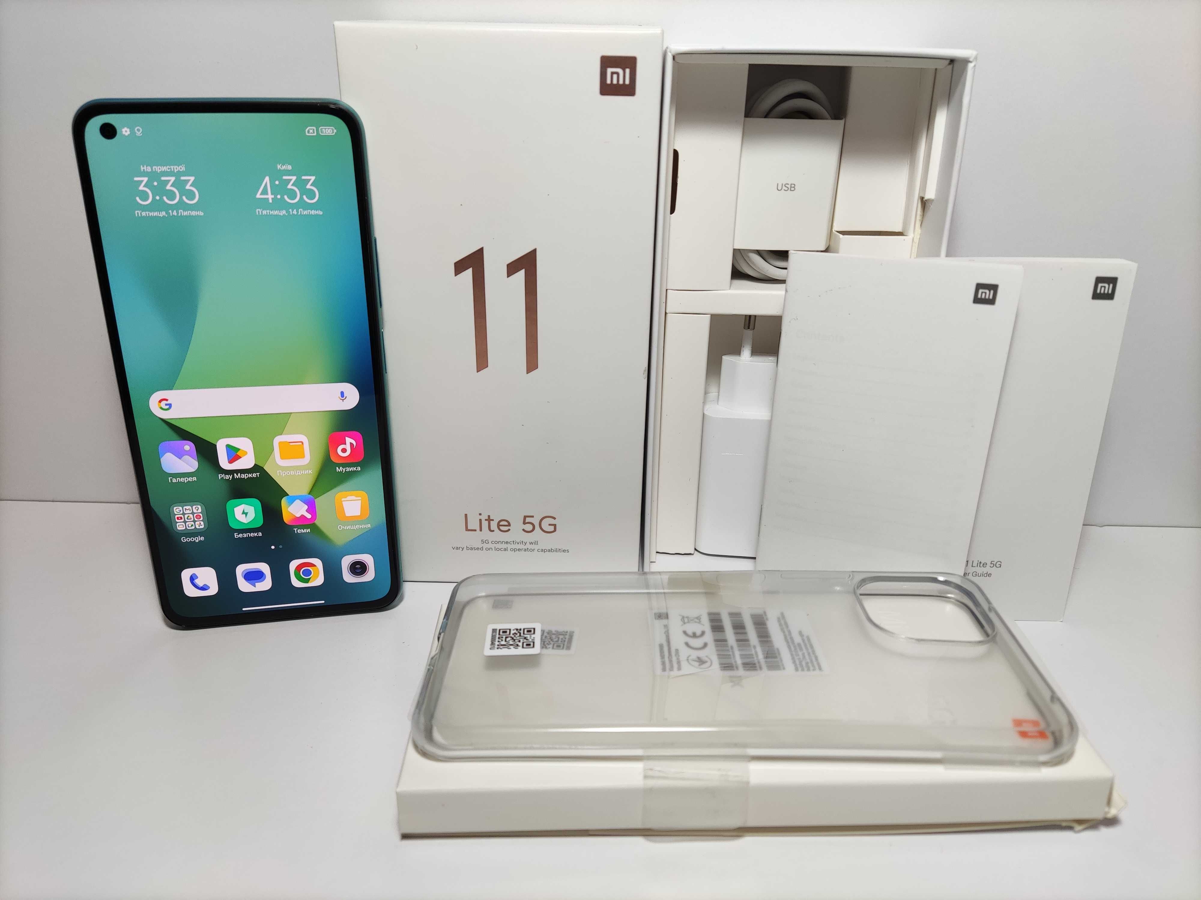 Xiaomi Mi 11 Lite 5G 8+3/128GB Mint Green