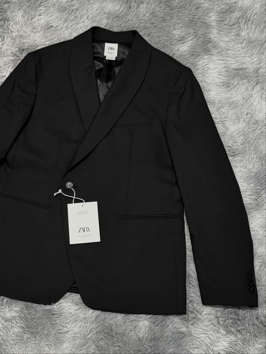 Dwurzędowa Marynarka męska od garnituru z wełny Limited Edition ~ Zara