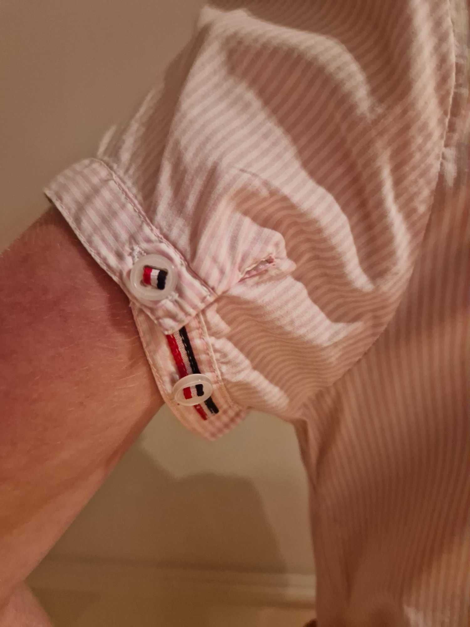 Elegancka koszula z krótkim rękawem Tommy Hilfiger rozm XS