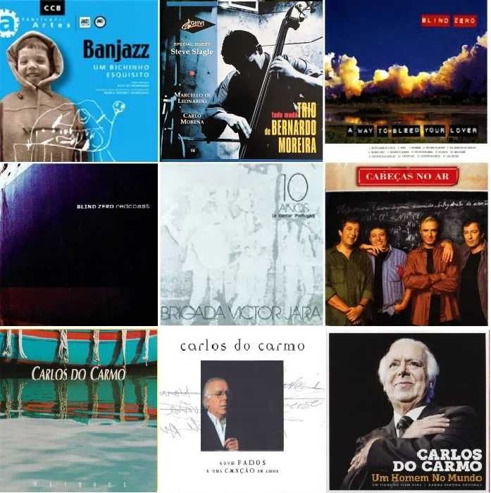 81 CDs - Música Portuguesa - Muito Bom Estado