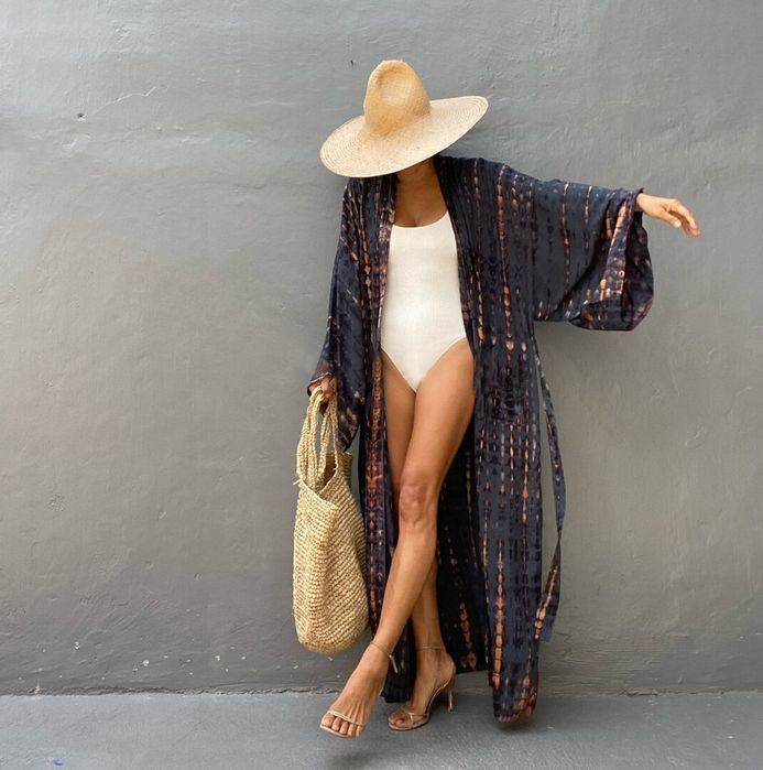 Туніка пляжна довга Парео