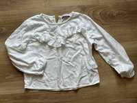 Koszula biała z falbanką Reserved r.116