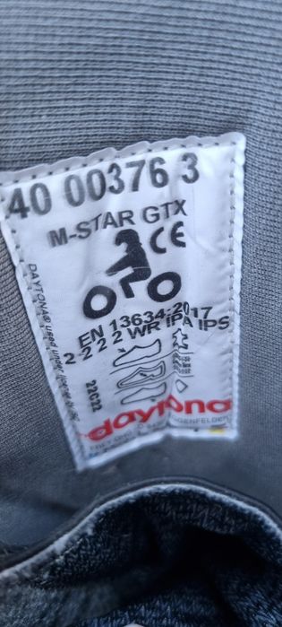 buty motocyklowe Daytona M-Star GTX 40
