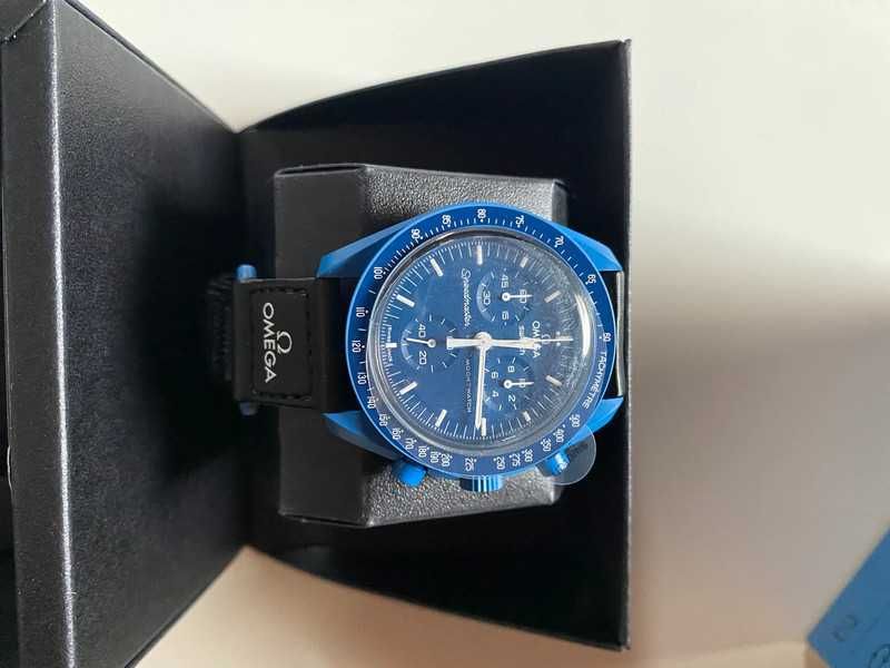 Omega x Swatch SO33N100 Neptune - Tylko Dziś -15%