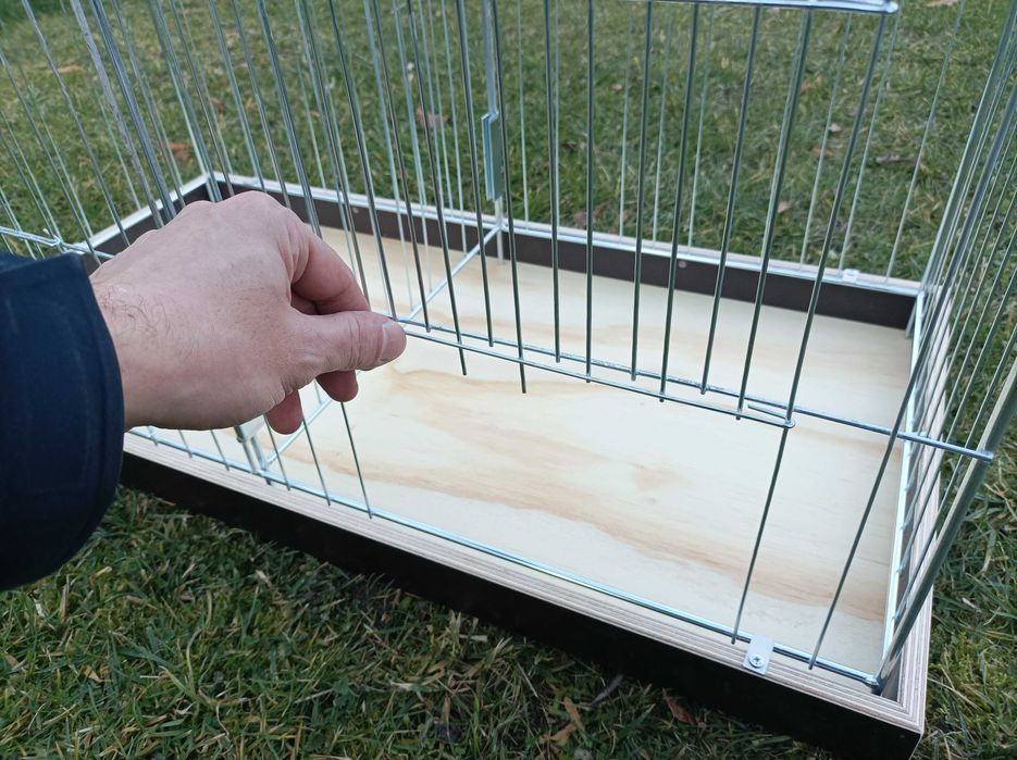 Klatka wystawowa transportowa dla gołębi 40x40x80cm SUPER JAKOŚĆ!