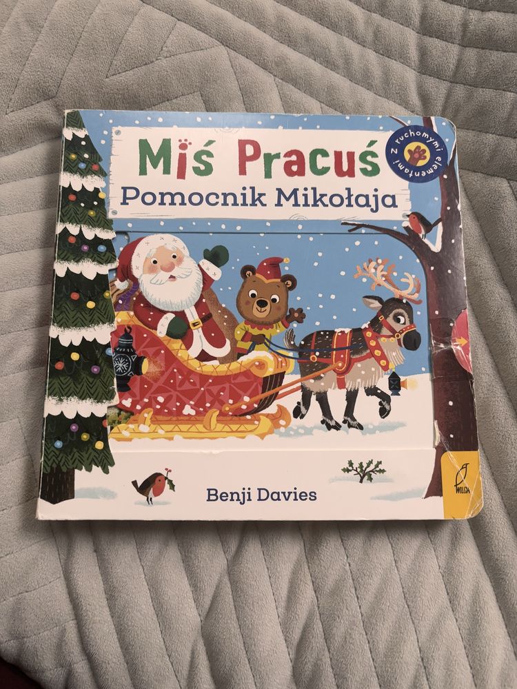 Miś Pracuś Pomocnik Mikołaja