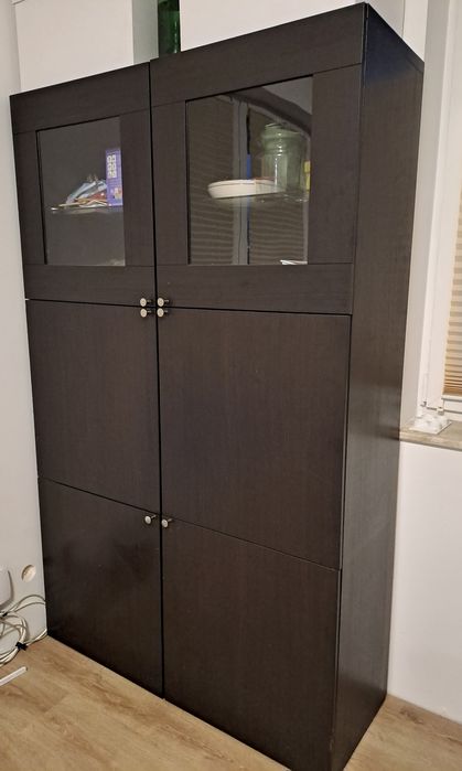 Regal, Witryna, ikea besta 120x193
